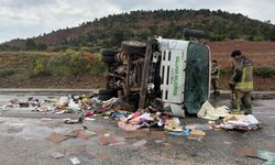 Ankara'da feci olay! Belediye kamyonu kontrolden çıktı