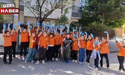 Polatlı'da minikler “Orman Benim” diyerek çevre temizliği yaptı