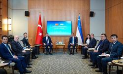 Cumhurbaşkanı Yardımcısı Yılmaz, Özbekistan'da ekonomik iş birliği görüşmeleri yaptı