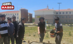 Polatlı Şehit Can Çalışkan MTAL'nde "Yağmur Hasadı" projesi
