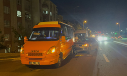 Polatlı’da feci kaza! Yolcu indiren dolmuşa otomobil çarptı