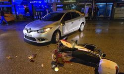 Polatlı’da motosiklet ile otomobil çarpıştı: Yaralı var!