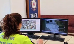 Havadan yapılan trafik denetimlerinde binlerce sürücüye işlem yapıldı