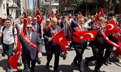 ATO Başkanı Baran, ‘Türk Günü Yürüyüşü’ne katıldı