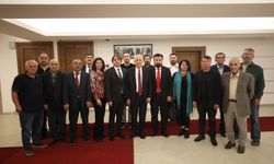 Yenimahalle Belediye Başkanı Yaşar'a ziyaretçi akını