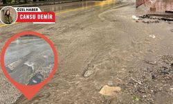 Kızılcahamam'da şiddetli yağış sele neden oldu