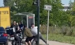 Yol verme tartışması yumruklu kavgaya dönüştü