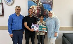 Akyurt’ta dereceye giren öğrenciler ödüllerini aldı