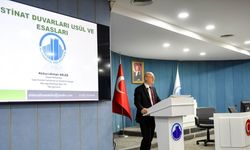 Altındağ Belediyesinin düzenlediği istinat duvarı eğitimi yoğun ilgi gördü
