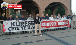 ANFİDAP’tan Hacı Bayram Camii avlusunda İsrail’e tepki