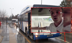 Ankara’da EGO şoförü ile yolcu arasında tartışma çıktı