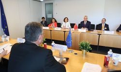Bakan Bolat, AB Komiseri Sefcovic ile görüştü