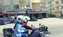 Başkentte yunus polis, öğrenciyi sınava yetiştirdi