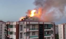 Diyarbakır’da 13 katlı binada yangın çıktı