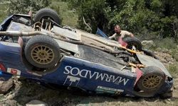 Hitit Rallisi'nde bir yarışçı ölümden döndü!