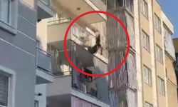 Genç kız, apartmanın üçüncü katından kendisini attı