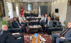 Kahramankazan Belediye Başkanı Çırpanoğlu’ndan Çamlıdere Belediyesine ziyaret