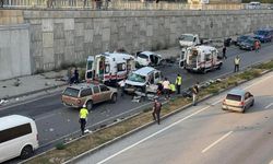 Kastamonu'da zincirleme kaza! Çok sayıda yaralı var