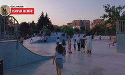 Keçiören'deki kaykay pisti çocukların gözdesi oldu
