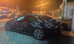Kaza yapan sürücü plakayı söküp kaçtı!