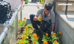 Kızılcahamam 30 bin çiçekle bahara merhaba diyor