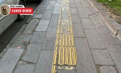 Görme engelli vatandaşlara bir engel daha!