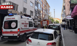 Polatlı’da, yaz günü yakılan soba paniğe yol açtı!