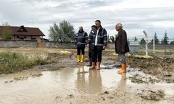 Şiddetli yağışlar Şereflikoçhisar’da hayatı olumsuz etkiledi