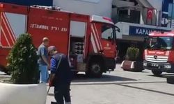 Büyük İstanbul Otogarı'nda yangın başladı