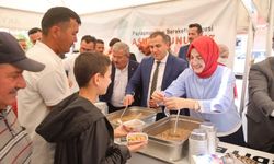 Akyurt'ta 20 bin kişiye aşure ikramı