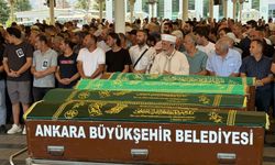 Çankaya'daki yangında hayatını kaybeden güvenlik görevlisi son yolculuğuna uğurlandı