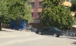 Ankara'da tehlikeli drift! Sürücü sokak ortasında korku saldı