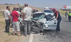 Otomobil ile kamyonetin kafa kafaya çarpışması can aldı