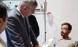 Bakan Memişoğlu, Eskişehir'deki yangında yaralananları ziyaret etti