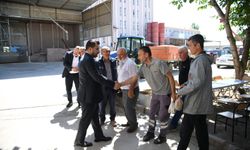 Başkan Çırpanoğlu’ndan Arpa Buğday Alım Merkezi’ne ziyaret!