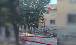 Beypazarı’nda iki katlı evde yangın paniği