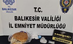 Ekmek arasından yasaklı madde çıktı!