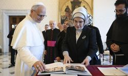 Emine Erdoğan, Papa 14. Leo ile görüştü