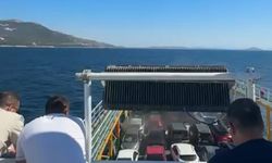 Marmara Adası açıklarındaki feribotta yangın! 70 araç, 200 yolcu...
