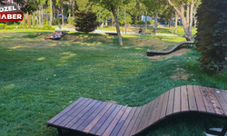 Güvenpark’a, modern oturma alanları yapıldı