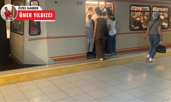 Hem trafikte hem Ankaray'da bunaldık: Klimalar bir açılıp bir kapanıyor