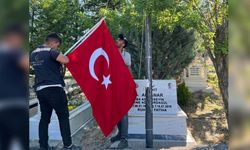 Kahramankazan'da, şehit mezarlarına bakım yapıldı