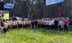 Kahramankazanlı güreşçiler, Aluçdağı’nda er meydanına çktı