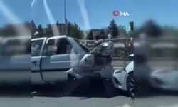Ankara'da zincirleme trafik kazası meydana geldi: Yaralılar var