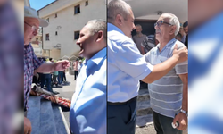 Keçiören Belediye Başkanı Özarslan, cuma namazı sonrası vatandaşlarla buluştu
