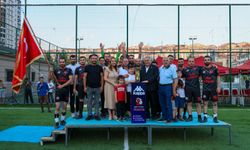 Keçiören Belediye Başkanı Özarslan, futbol turnuvasında