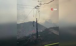 Kızılcahamam’da otluk alanda çıkan yangın söndürüldü!