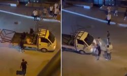 Kadınları rahatsız eden şahsa mahalle dayağı