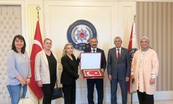 Muhabirler Derneği'nden, Ankara Emniyet Müdürü Dinç'e ziyaret