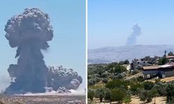 Mühimmat deposunda patlama: Hatay’dan hissedildi!